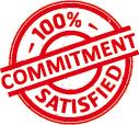 100% Commitment satisfied Total
